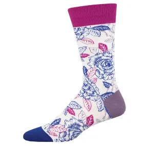 Bi Roses Socks L/XL