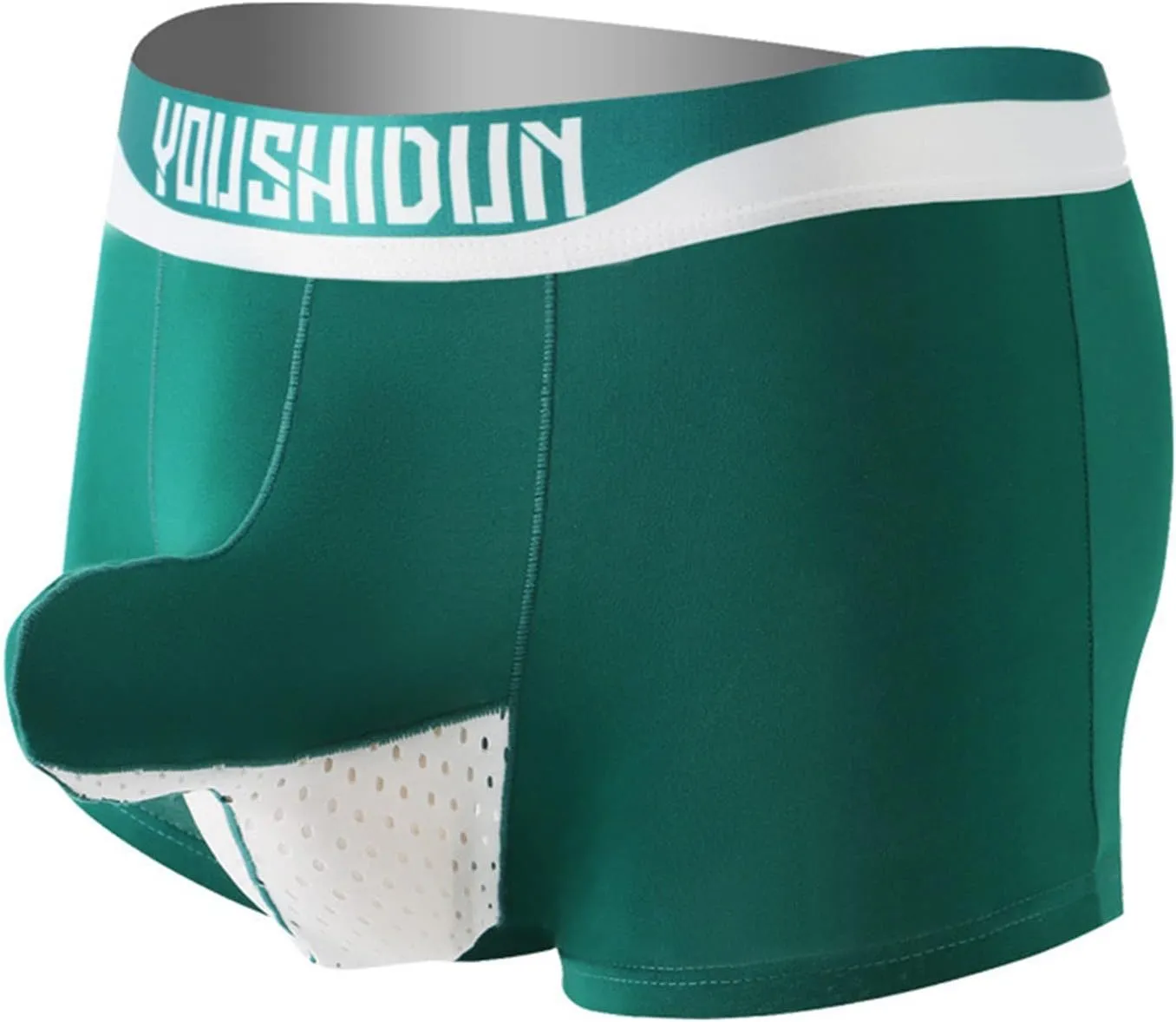 Boxers for Men Male Casual Solid Mesh Elephant Trunk Breathable Underwear Pant Knickers Comfortable Boxer