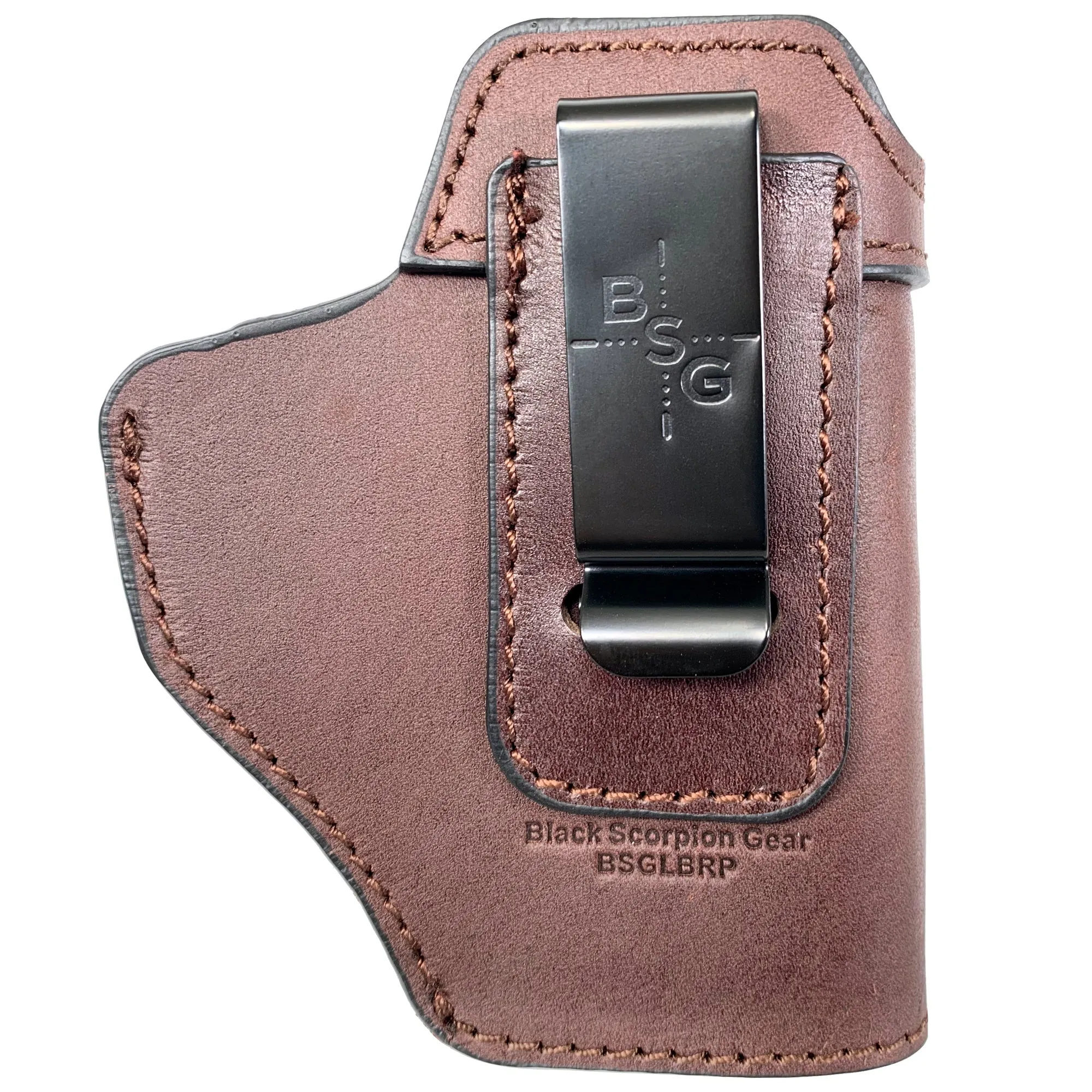 Brown Leather IWB Holster 5'' x 3 7/8''