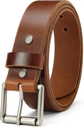 CHAOREN Full Grain Leather Belts for Men - Mens Belt for Jeans - Timeless Elegance for Casual Dress