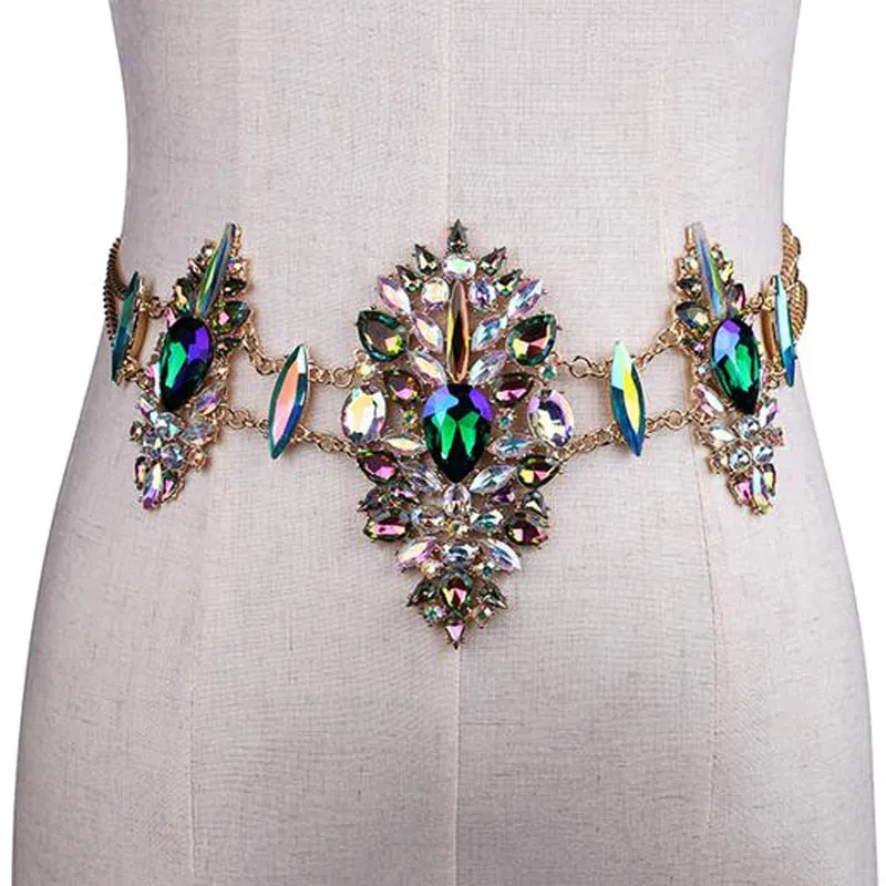 Mad Love Metal Rhinestone Belts