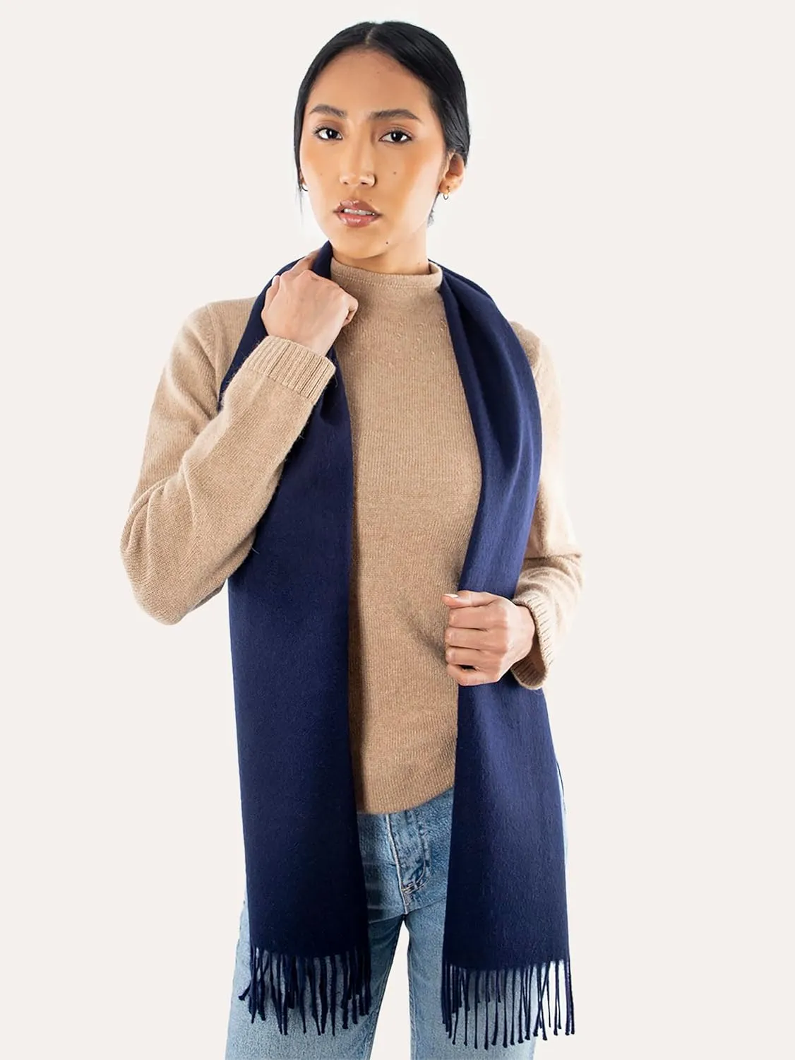 MISTI 100% Baby Alpaca Scarf for Men & Women | Soft, Warm & Thermoregulating | EcoConscious Luxury | Gift-Boxed for Him & Her