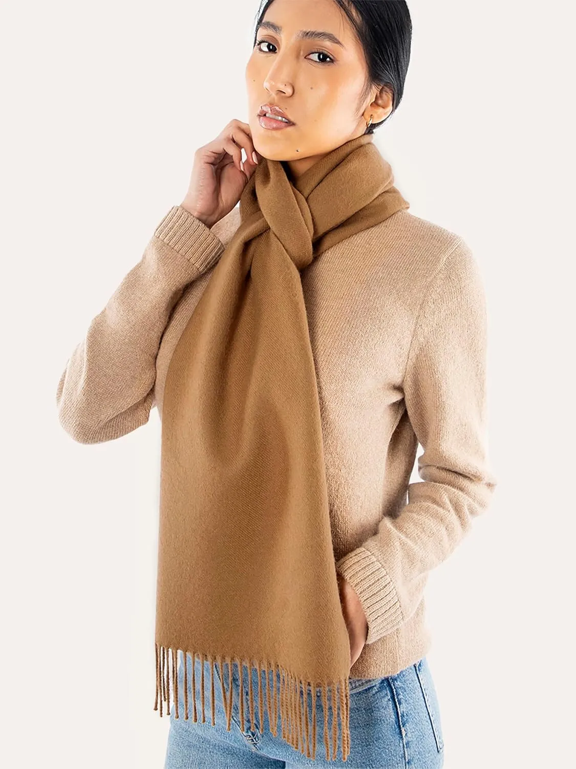 MISTI 100% Baby Alpaca Scarf for Men & Women | Soft, Warm & Thermoregulating | EcoConscious Luxury | Gift-Boxed for Him & Her