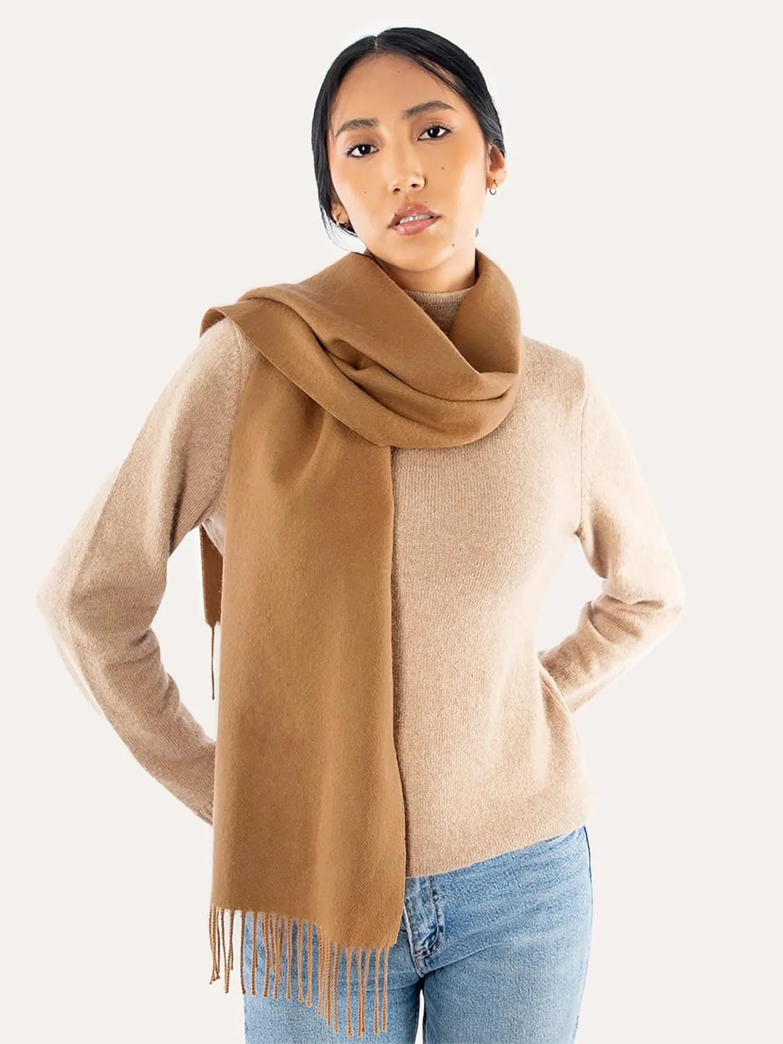 MISTI 100% Baby Alpaca Scarf for Men & Women | Soft, Warm & Thermoregulating | EcoConscious Luxury | Gift-Boxed for Him & Her