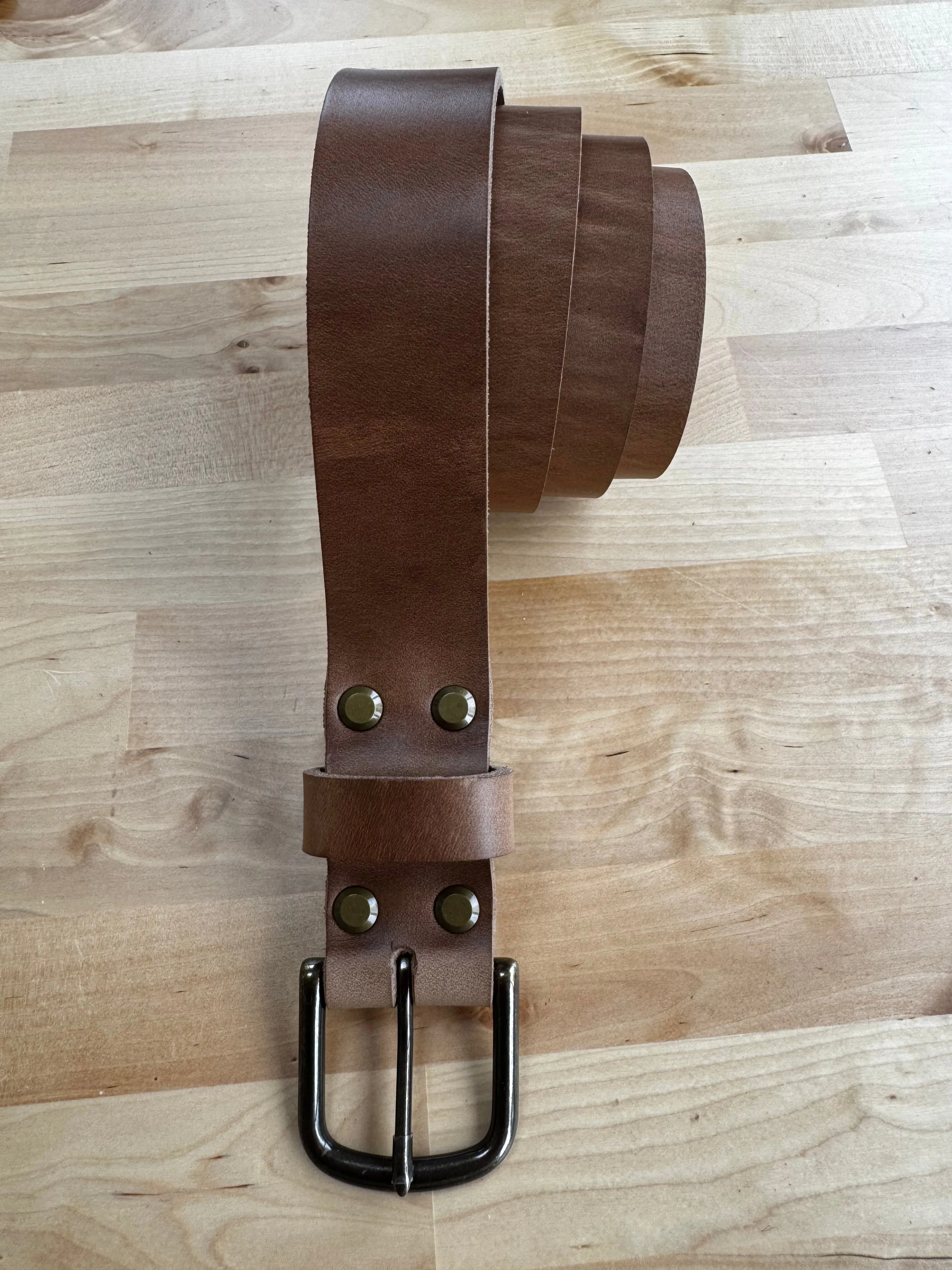 No. 8 VAQUERO Full Grain Leather Belt - Horween Leather