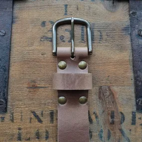 No. 8 VAQUERO Full Grain Leather Belt - Horween Leather