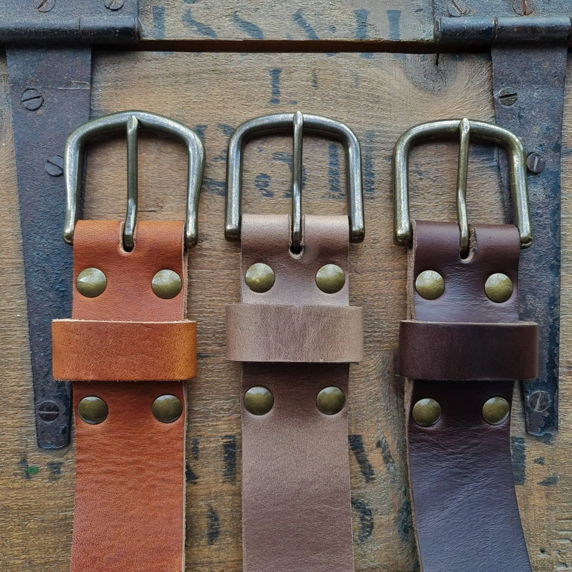 No. 8 VAQUERO Full Grain Leather Belt - Horween Leather