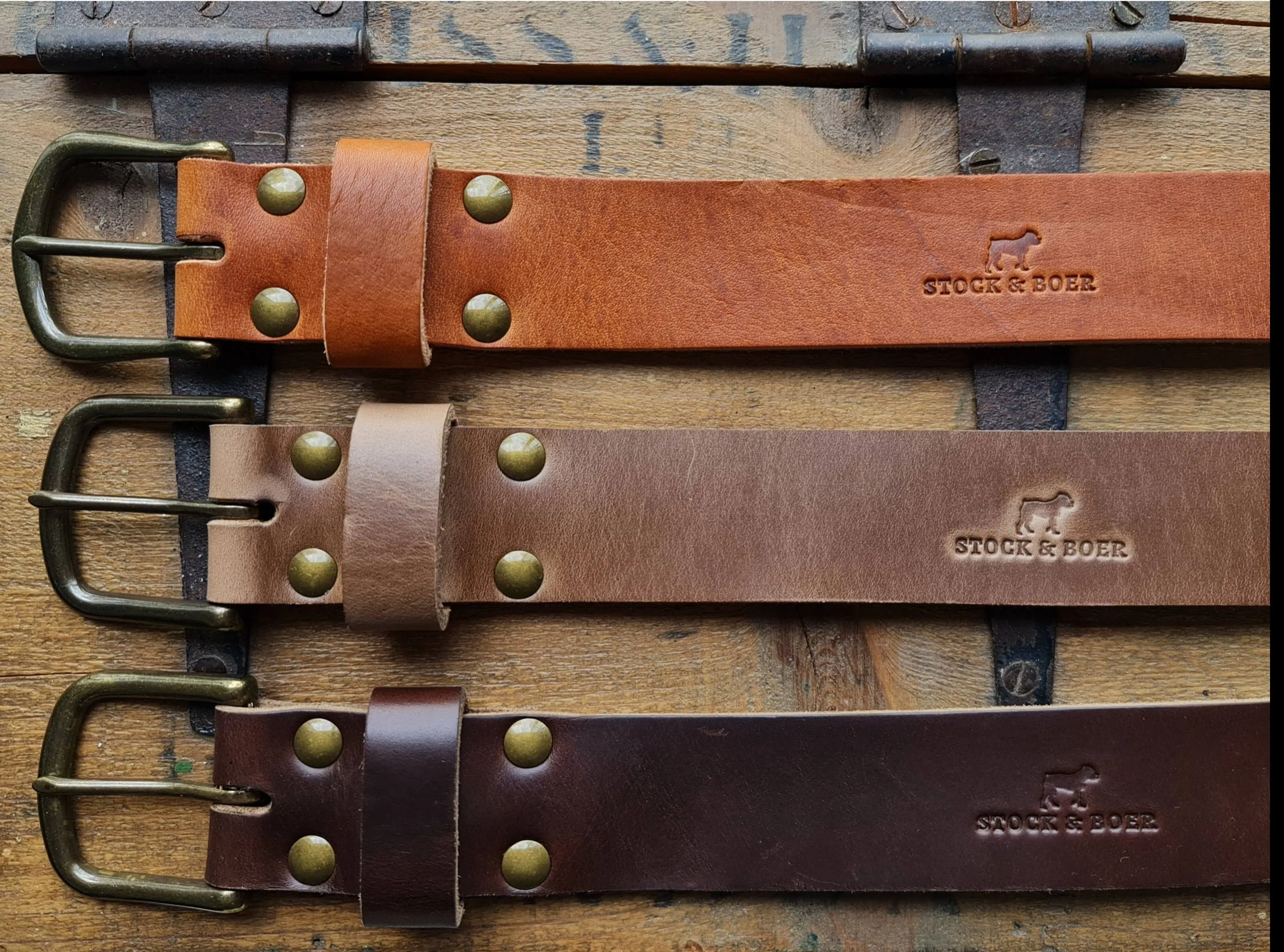 No. 8 VAQUERO Full Grain Leather Belt - Horween Leather