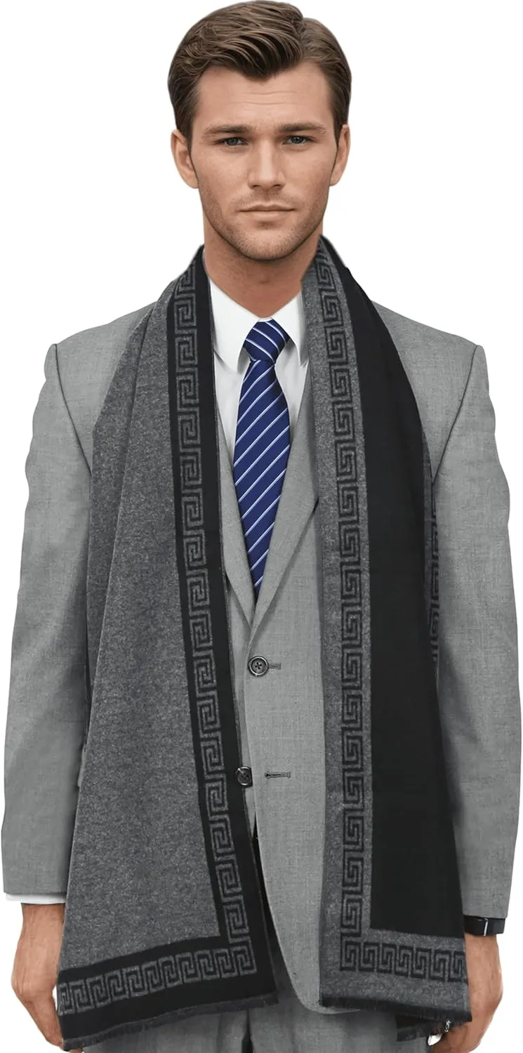 Ocomfly Mens Scarf  Gift Boxed Premium Scarf for Men. Ultra Warm, Soft, Durable & Stylish, Mens Scarf Winter