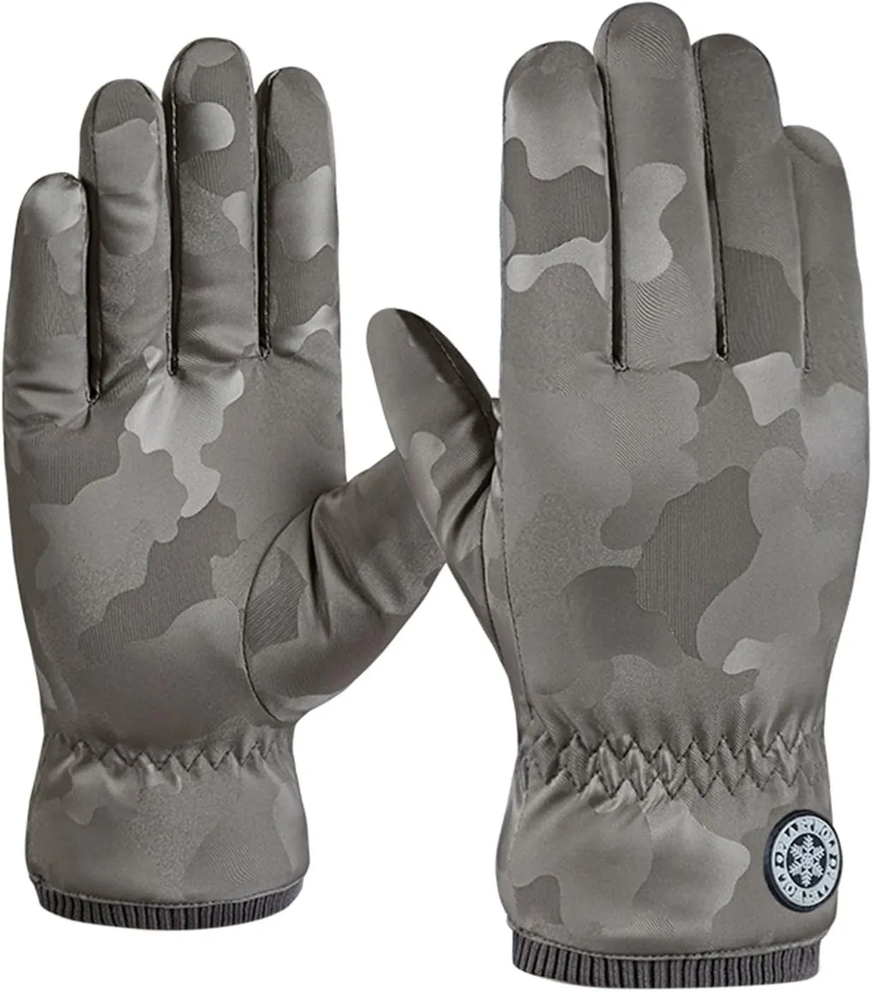 Ski Snow Gloves for Men Women Insulated Warm Winter Snowboard Mittens Windproof Winter Touchscreen Mittens