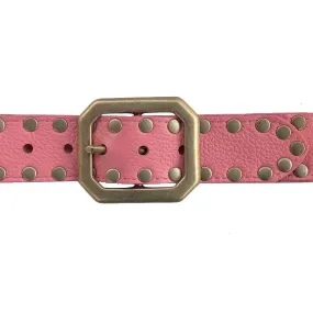 Squared Off Buckle - Carnation