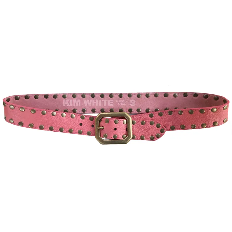Squared Off Buckle - Carnation