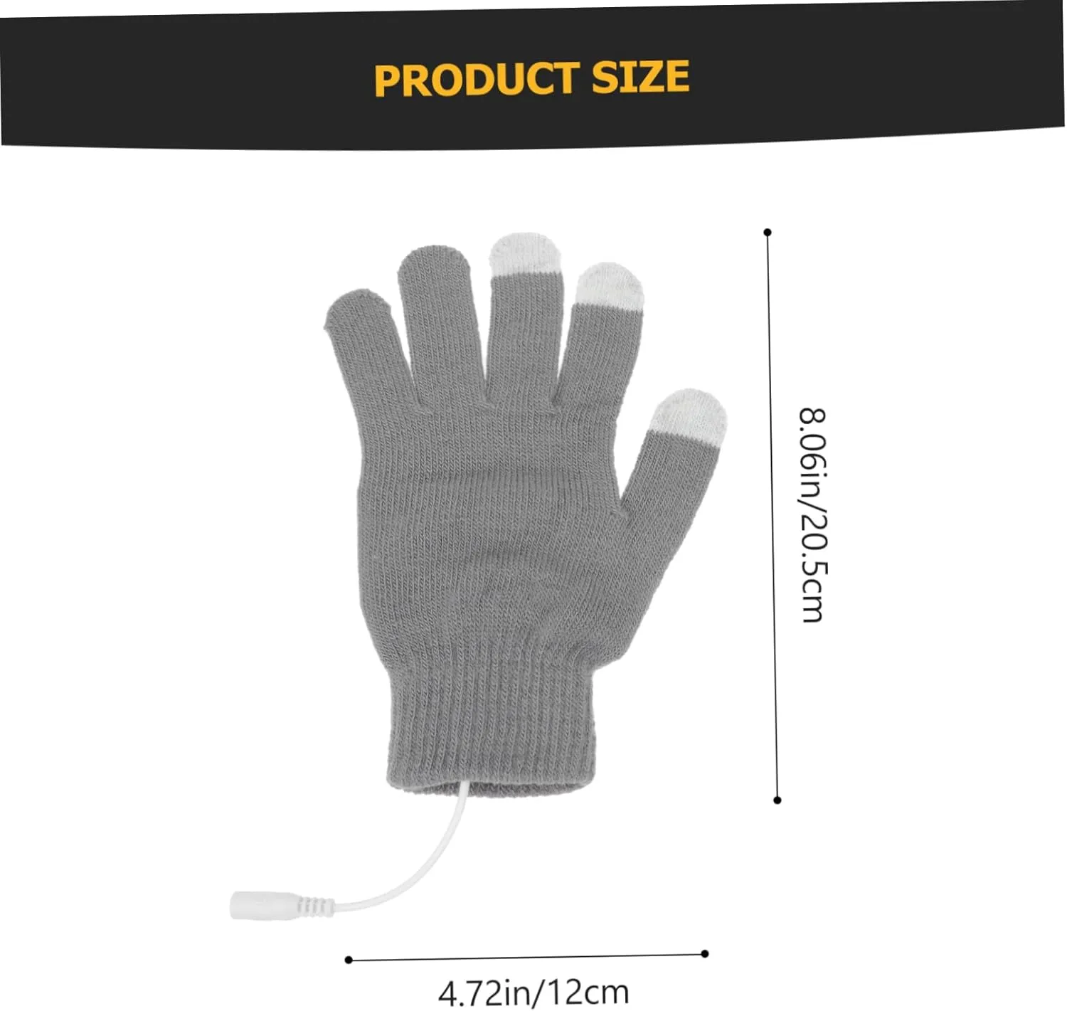 Touch Screen Heated Gloves Hand Warmers Microwavable Arm Warmers Wrist Rechargeable Heated Gloves Winter