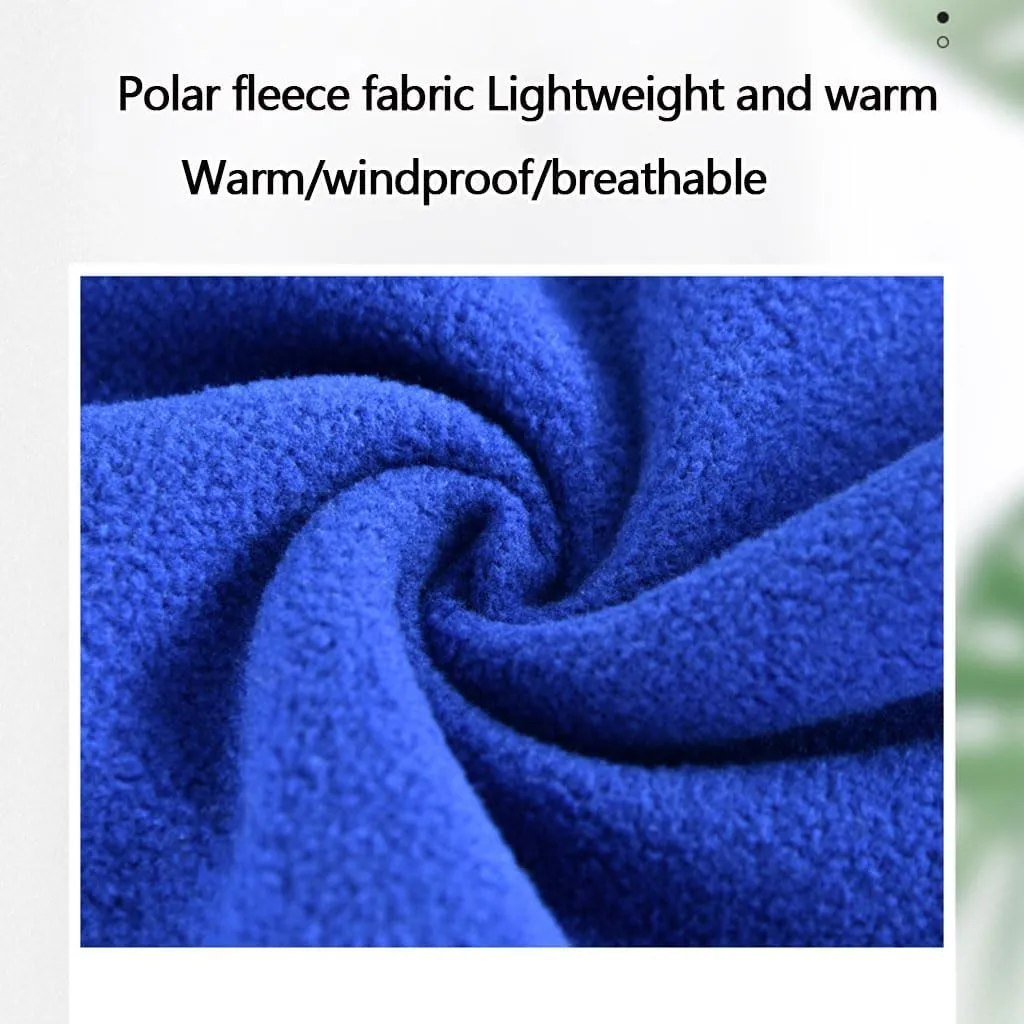 Winter Beanie Hat Scarf Touchscreen Gloves Set, Snow Warm Ski Skull Cap, Warm Thick Lined Neck Warmer for Men Women-E