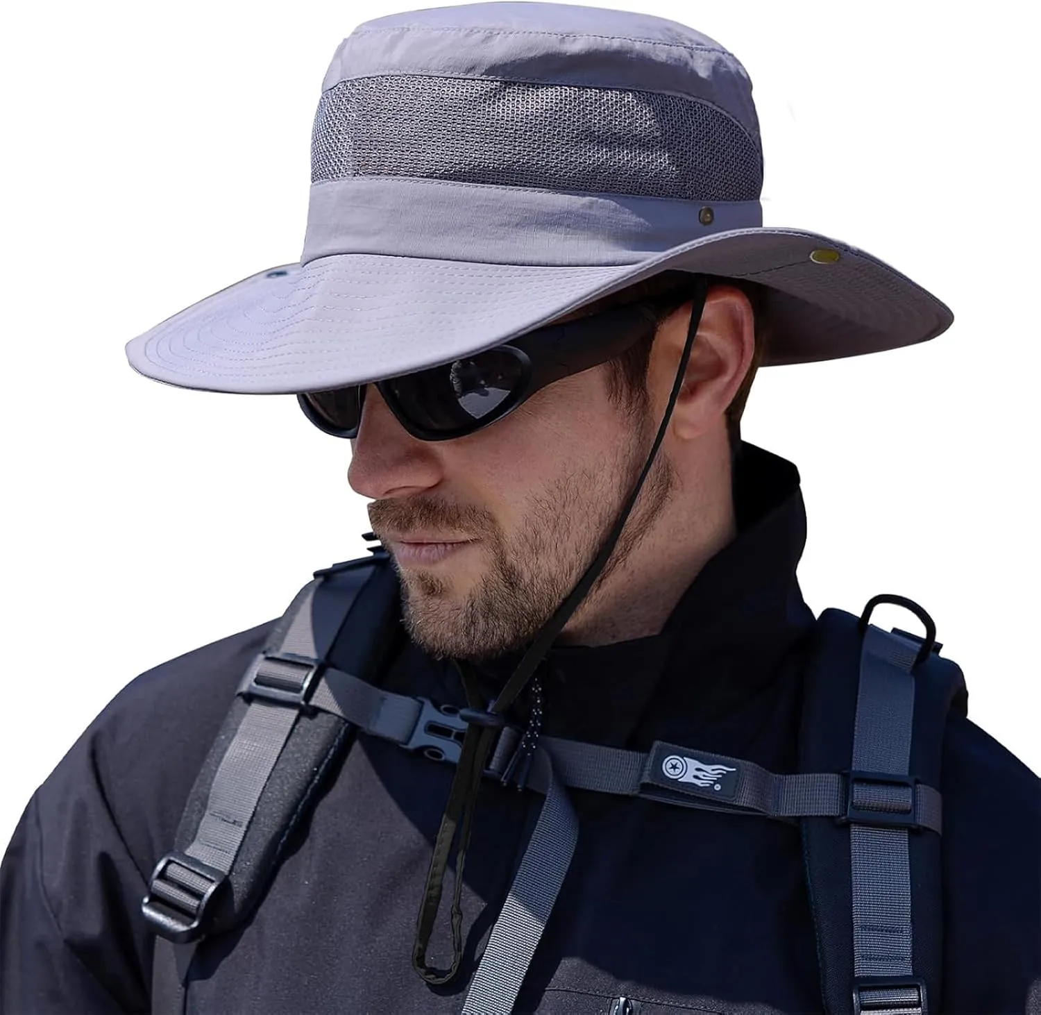ZOORON Sun Hats for Men Women Fishing Hat UPF 50  Breathable Wide Brim for Safari Beach Hiking Garden